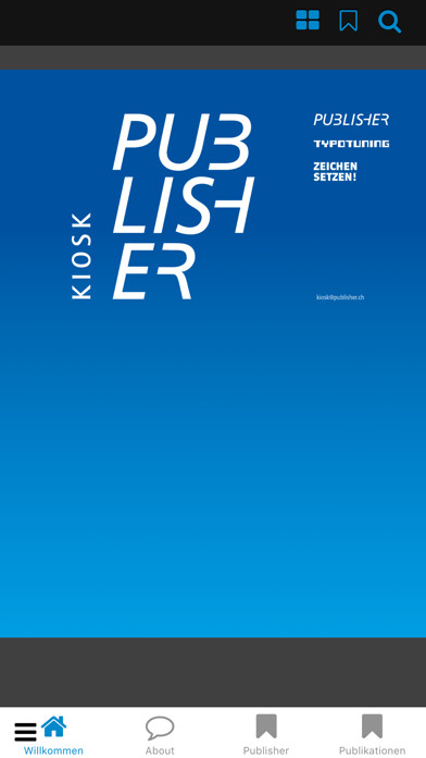Emulate iPhone app Publisher-Kiosk using MyAndroid