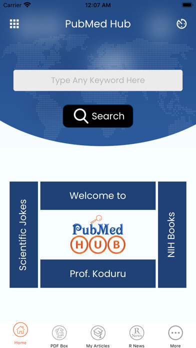 Emulate iPhone app PubMed Hub using MyAndroid Emulate iPhone app PubMed Hub using MyAndroid