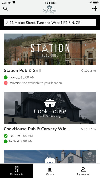 Run android online APK P.U.B Ordering App from MyAndroid or emulate P.U.B Ordering App using MyAndroid