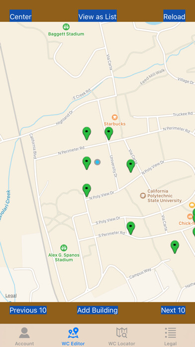 Emulate iPhone app PubWC - Review & Locator App using MyAndroid