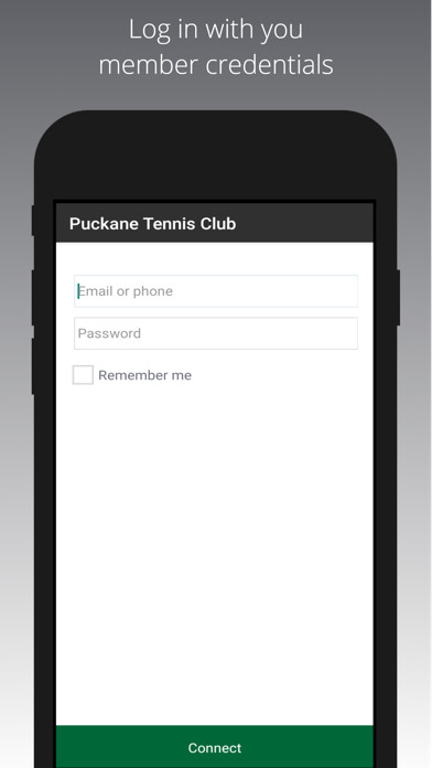 Emulate iPhone app Puckane Tennis Club using MyAndroid Emulate iPhone app Puckane Tennis Club using MyAndroid