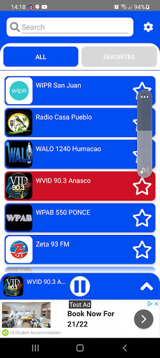 Run android online APK Puerto Rico radios from MyAndroid or emulate Puerto Rico radios using MyAndroid