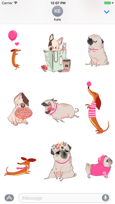 Emulate iPhone app Pug French bulldog & Dachshund using MyAndroid Emulate iPhone app Pug French bulldog & Dachshund using MyAndroid