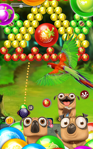 Run android online APK Pug Pop Bubble Shooter 2 from MyAndroid or emulate Pug Pop Bubble Shooter 2 using MyAndroid