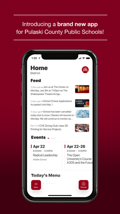 Emulate iPhone app Pulaski County Schools VA using MyAndroid Emulate iPhone app Pulaski County Schools VA using MyAndroid