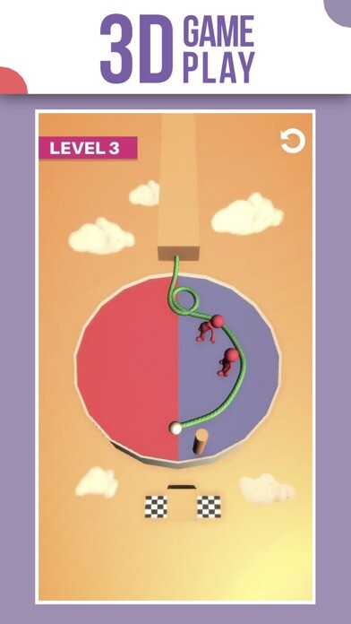 Emulate iPhone app Pull The Rope 3D using MyAndroid Emulate iPhone app Pull The Rope 3D using MyAndroid