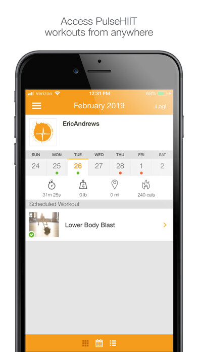 Emulate iPhone app PulseHIIT using MyAndroid Emulate iPhone app PulseHIIT using MyAndroid