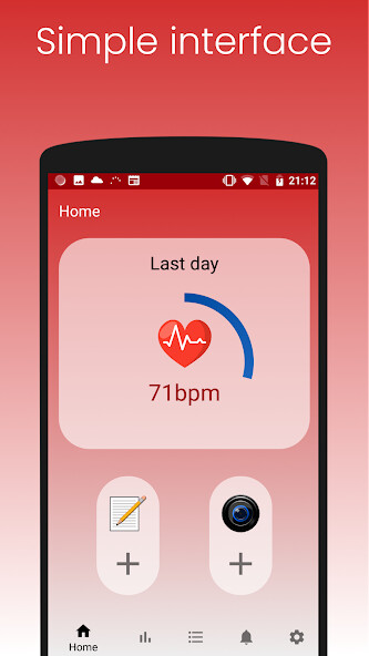 Run android online APK Pulse Monitor Tracker from MyAndroid or emulate Pulse Monitor Tracker using MyAndroid