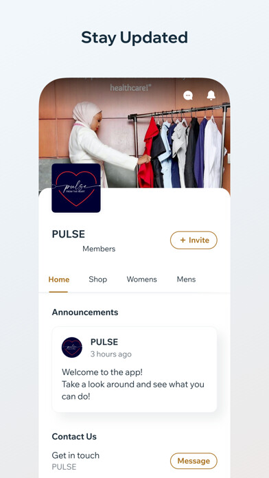 Emulate iPhone app Pulse Uniforms using MyAndroid Emulate iPhone app Pulse Uniforms using MyAndroid