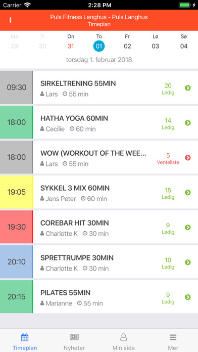 Emulate iPhone app Puls Gruppetimer using MyAndroid Emulate iPhone app Puls Gruppetimer using MyAndroid