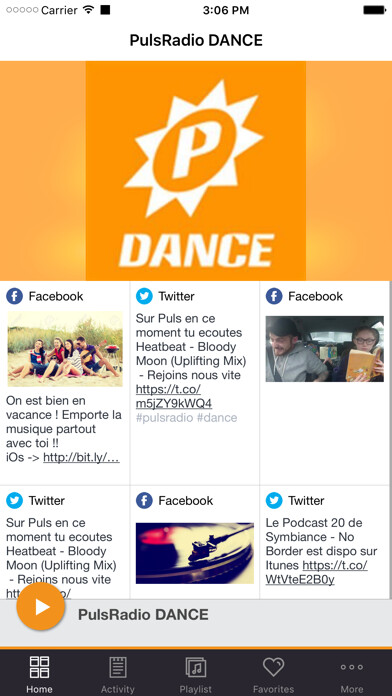 Emulate iPhone app PulsRadio DANCE using MyAndroid Emulate iPhone app PulsRadio DANCE using MyAndroid