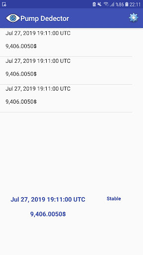 Run android online APK Pump Dedector from MyAndroid or emulate Pump Dedector using MyAndroid