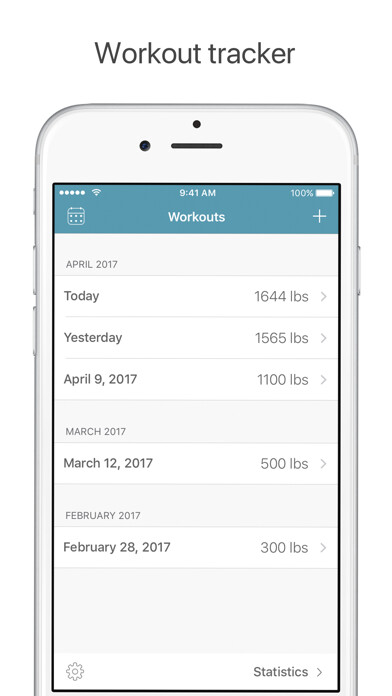 Emulate iPhone app Pump — Gym Log using MyAndroid