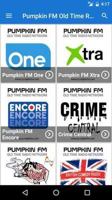 Emulate Android APK Pumpkin FM - Old Time Radio Network Emulate Android APK Pumpkin FM - Old Time Radio Network
