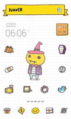 Emulate Android APK Pumpkin launcher theme dodol Emulate Android APK Pumpkin launcher theme dodol