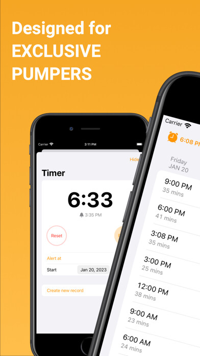 Emulate iPhone app Pump Log using MyAndroid Emulate iPhone app Pump Log using MyAndroid