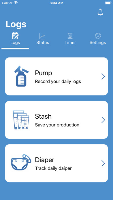 Emulate iPhone app Pump Tracker: Breastfeeding using MyAndroid Emulate iPhone app Pump Tracker: Breastfeeding using MyAndroid