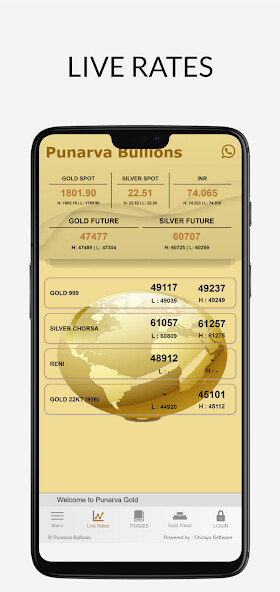 Run android online APK Punarva Bullions from MyAndroid or emulate Punarva Bullions using MyAndroid
