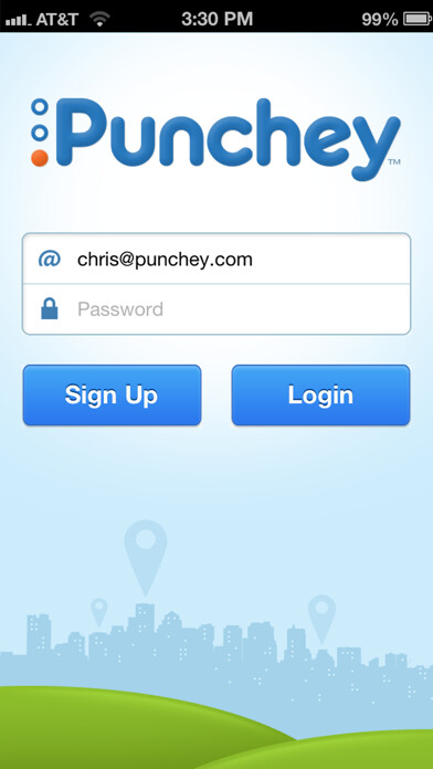 Emulate iPhone app Punchey POS using MyAndroid