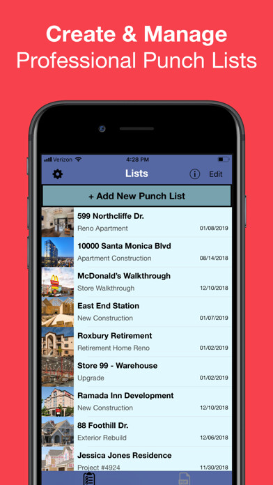 Emulate iPhone app Punch List & Site Audit Report using MyAndroid Emulate iPhone app Punch List & Site Audit Report using MyAndroid