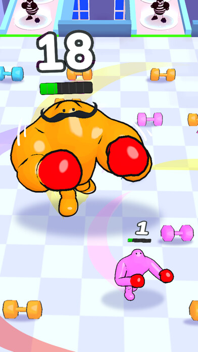 Emulate iPhone app Punchy Race: Run & Fight Game using MyAndroid