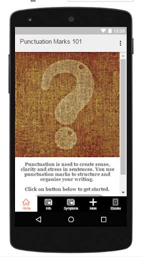 Emulate Android APK Punctuation Marks 101 Emulate Android APK Punctuation Marks 101