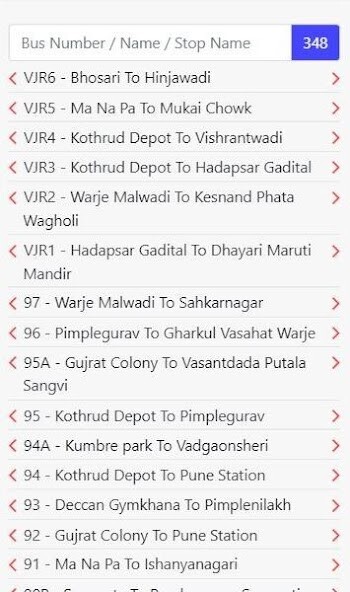 Emulate Android APK Pune Bus