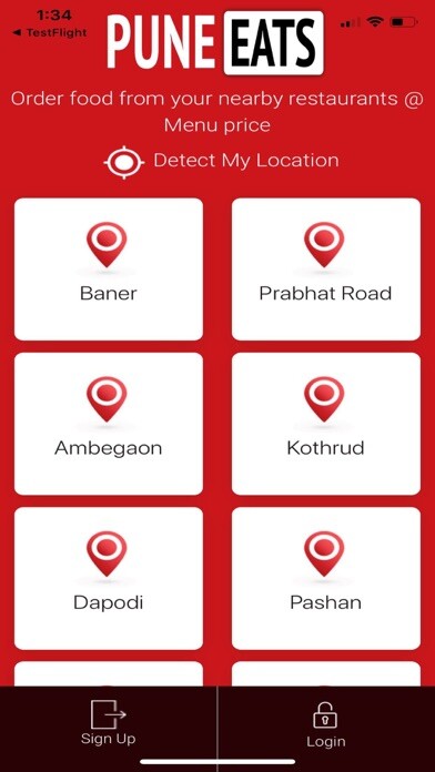 Emulate iPhone app Puneeats using MyAndroid Emulate iPhone app Puneeats using MyAndroid