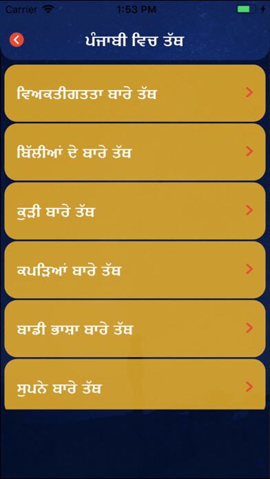 Emulate iPhone app Punjabi Facts & Punjabi Status using MyAndroid Emulate iPhone app Punjabi Facts & Punjabi Status using MyAndroid