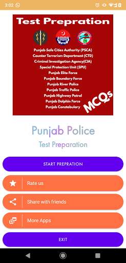 Run android online APK Punjab Police Test Dolphin-PSCA-CTD-CIA-SPU-Elite from MyAndroid or emulate Punjab Police Test Dolphin-PSCA-CTD-CIA-SPU-Elite using MyAndroid