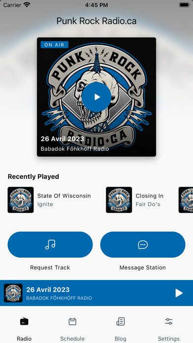 Emulate iPhone app Punk Radio using MyAndroid Emulate iPhone app Punk Radio using MyAndroid