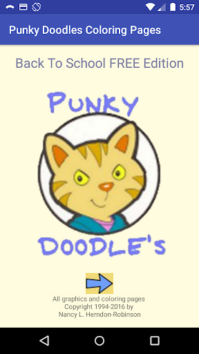 Run android online APK Punky Doodles Coloring Pages from MyAndroid or emulate Punky Doodles Coloring Pages using MyAndroid