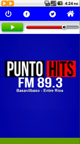 Run android online APK Punto Hits 89.3 OFICIAL from MyAndroid or emulate Punto Hits 89.3 OFICIAL using MyAndroid