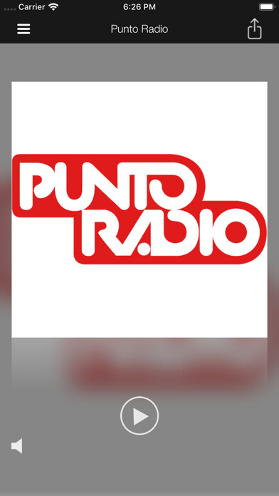 Emulate iPhone app Punto Radio Bologna using MyAndroid Emulate iPhone app Punto Radio Bologna using MyAndroid