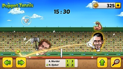 Emulate iPhone app Puppet Tennis: Topspin Tournament of big head Marionette legends using MyAndroid Emulate iPhone app Puppet Tennis: Topspin Tournament of big head Marionette legends using MyAndroid