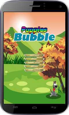 Emulate Android APK Puppies Bubble Shooter Classic
