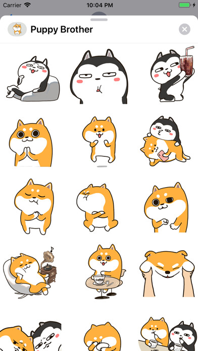 Emulate iPhone app Puppy Brother Animated using MyAndroid Emulate iPhone app Puppy Brother Animated using MyAndroid