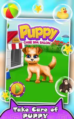 Emulate Android APK Puppy Care Spa: Salon