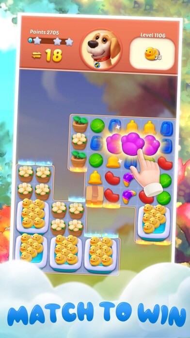 Emulate iPhone app Puppy Diary: Match 3 Game using MyAndroid Emulate iPhone app Puppy Diary: Match 3 Game using MyAndroid