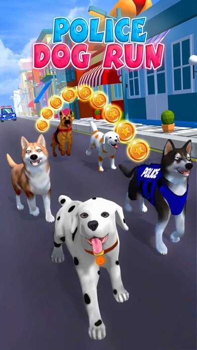 Emulate iPhone app Puppy Dog Pet Run Game using MyAndroid