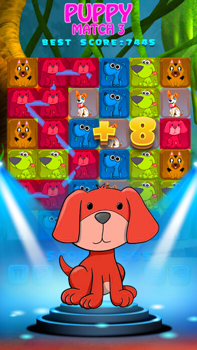 Emulate iPhone app Puppy Drag Line Match 3 - Dog Puzzle Game for Kids using MyAndroid Emulate iPhone app Puppy Drag Line Match 3 - Dog Puzzle Game for Kids using MyAndroid