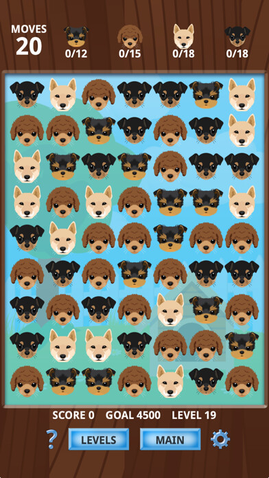 Emulate iPhone app Puppy Playmate Match 3 Game using MyAndroid Emulate iPhone app Puppy Playmate Match 3 Game using MyAndroid