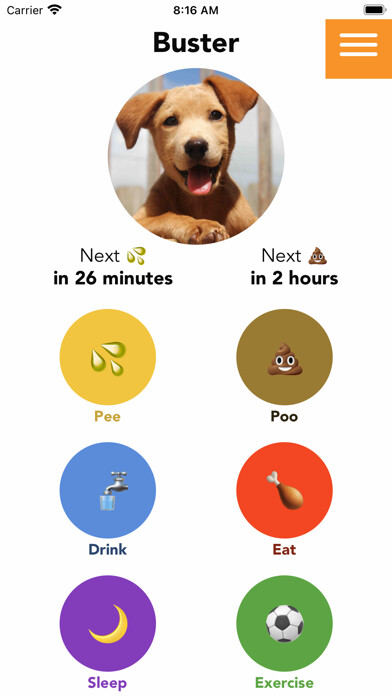 Emulate iPhone app Puppy Potty Training & Logging using MyAndroid Emulate iPhone app Puppy Potty Training & Logging using MyAndroid