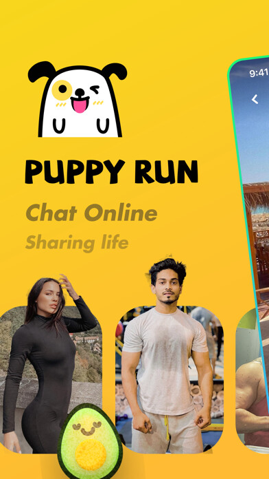 Emulate iPhone app Puppy Run: Make New Friends using MyAndroid
