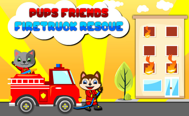 Run android online APK Pups Friends Fire Truck Rescue Patrol from MyAndroid or emulate Pups Friends Fire Truck Rescue Patrol using MyAndroid
