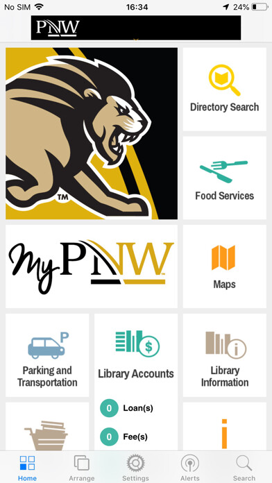 Emulate iPhone app Purdue Northwest Mobile App using MyAndroid Emulate iPhone app Purdue Northwest Mobile App using MyAndroid