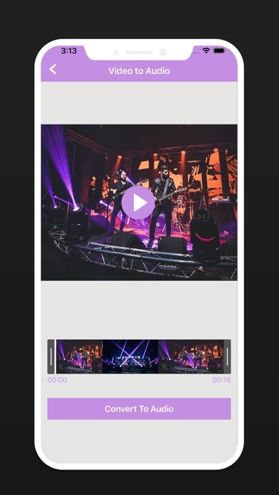 Emulate iPhone app Pure Beat: Audio & Video Edit using MyAndroid