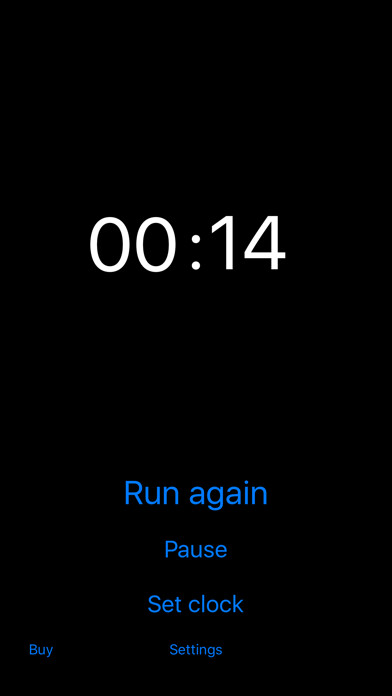 Emulate iPhone app Pure Countdown using MyAndroid