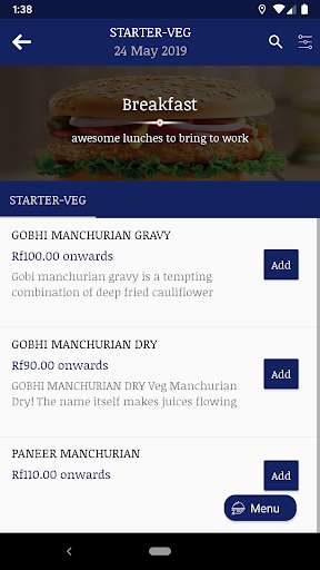 Run android online APK Pure eMenu from MyAndroid or emulate Pure eMenu using MyAndroid