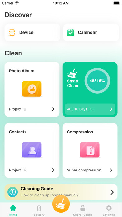 Emulate iPhone app Pure File Manager using MyAndroid